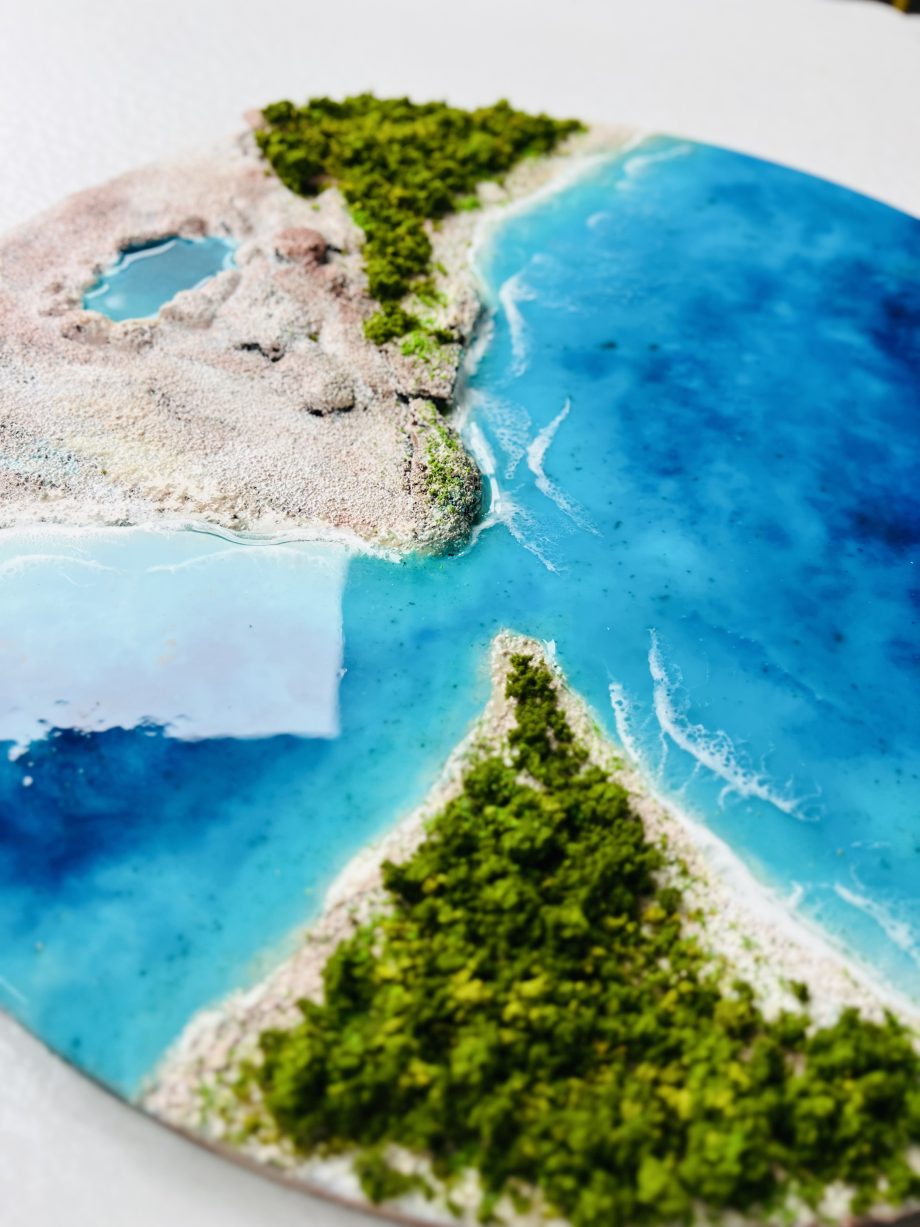 Create Your Own Ocean Memory Resin Art | Made from Your Photo