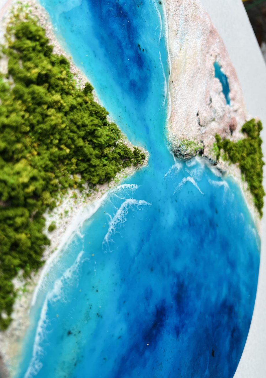 Create Your Own Ocean Memory Resin Art | Made from Your Photo